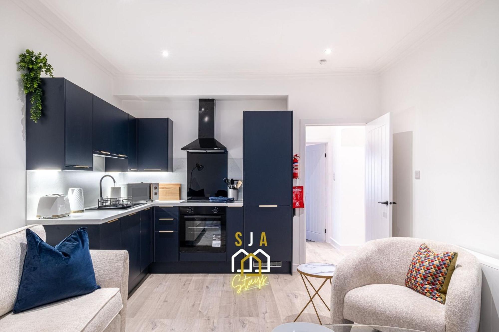 Holburn Hideaway - Sja Stays - Modern 2 Bed Apartment Aberdeen Zewnętrze zdjęcie